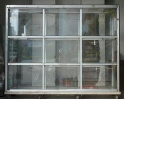 Tủ kính inox công nghiệp Hải Minh hx06