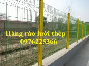 Hàng rào lưới thép sơn tĩnh điện 5ly - Hưng Thịnh