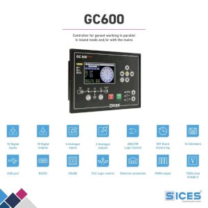 Bộ điều khiển hoà đồng bộ Sices GC600