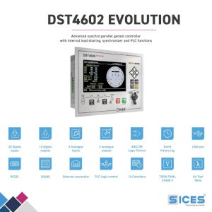 Bộ điều khiển máy phát điện Sices DST4602 EVO