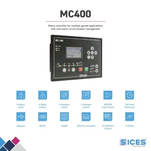 Bộ điều khiển máy phát điện Sices MC400