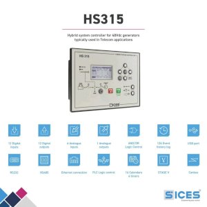 Bộ điều khiển máy phát điện Sices HS315