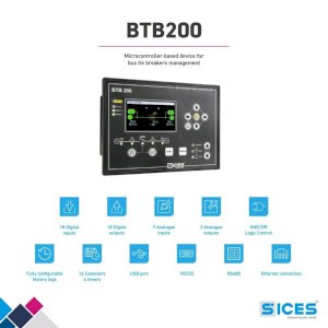 Bộ điều khiển máy phát điện Sices BTB200