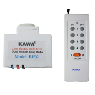 Hạt Công Tắc Điều Khiển Từ Xa Dùng Remote Sóng Radio Kawa Rf02 Giá Rẻ Nhất  Tháng 07/2023