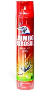 Xịt muỗi & côn trùng Jumbo Aerosol hương chanh 