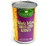 Farm King Whole Yellow sweet corn kernels (200g)
