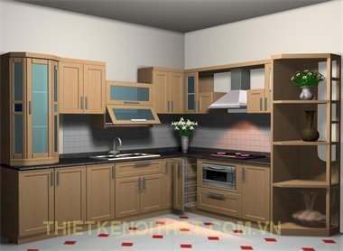 Tủ bếp Classic - NITB017