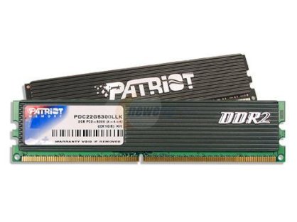 Patriot - DDR2 - 2GB (2x1GB) - bus 667MHz - PC2 5300 kit
