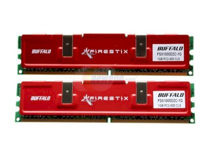 Buffalo - DDR2 - 2GB - bus 1000MHz - PC2 8000