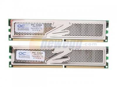 OCZ Gold - DDR2 - 1GB (2x512MB)- bus 800MHz - PC2 6400 kit