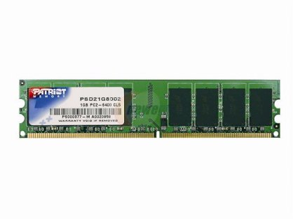 Patriot - DDR2 - 1GB - bus 800MHz - PC2 6400