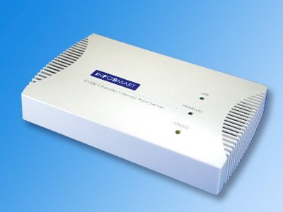 Infosmart INPS300U - 1Port 10/100Mbps print server 