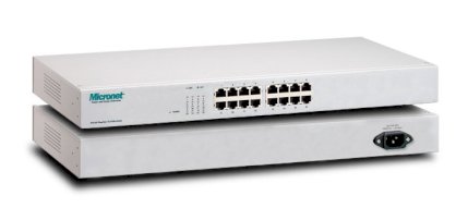 Micronet SP616R - 16 Port 10/100Mbps Fast Ethernet Switch