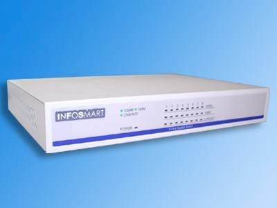 Infosmart INGS800 - 8 Port 10/100Mbps Gigabit Switch