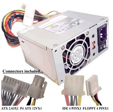 G-Tec Power Supply 320W w/1 Fan