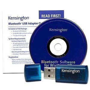 Kensington 33085A Bluetooth USB Adapter (Blue)