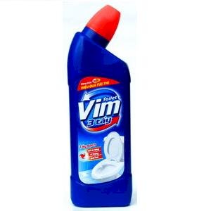 Unilever - Nước tẩy bồn cầu Vim toilet 3 tẩy (500ml)