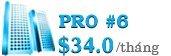 Gói dịch vụ hosting Pro#6 34.0$