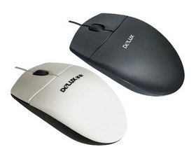 Delux Optical Scroll Mouse PS/2 - DLM338BP