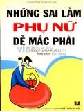 Những Sai Lầm Phụ Nữ Dễ Mắc Phải