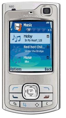 Nokia N80 Silver