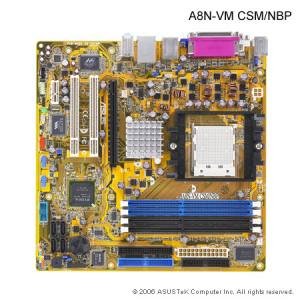 Bo mạch chủ ASUS A8N-VM CSM/NBP