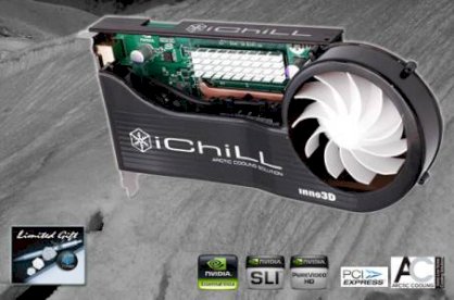 Inno3D Geforce 8500 GT NV Silencer 6 IChill ArcticCooling (Geforce 8500 GT, 256MB, 128-bit, GDDR2, PCI-Expressx16)  