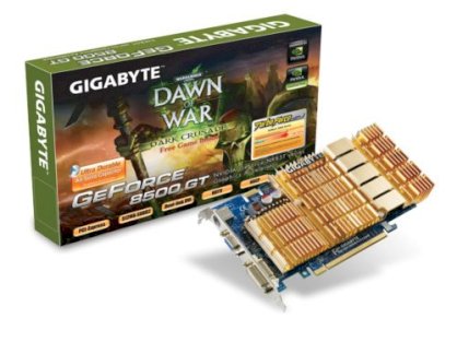 GIGABYTE GV-NX85T512HP (NVIDIA GeForce 8500 GT, 512MB, 128-bit, GDDR2 PCI Express x16) 