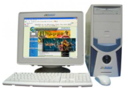 Máy tính Desktop ELEAD M605 (Intel Pentium 3.0GHz, Cache 1MB, RAM 256MB DDRAM 333/400MHz, 40GB ATA, 17” Flat CRT FPT Elead )