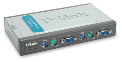 D-Link Switch KVM 4 PC-1 Monitor / 4P (4 CPU dùng chung 1 Monitor) 