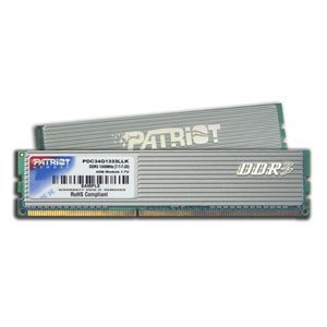Patriot Extreme Performance - DDR3 - 2GB (2x1GB) - bus 1333MHz - PC3 10666 kit