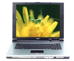 Acer TravelMate 4082NWLMi (Intel Pentium M740 1.73Ghz, 512MB RAM, 60GB HDD, 15.4 inch, PC  Linux)