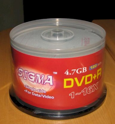 Sigma DVD+R (single layer)