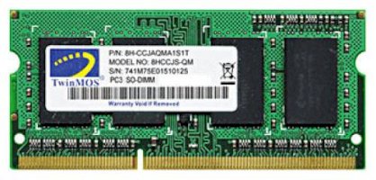 TwinMos - DDRam2 - 1GB - Bus 667 MHz - PC 5300 For Notebook
