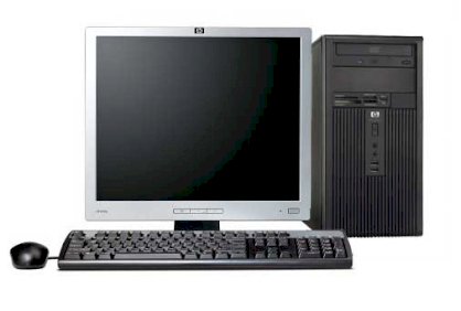Máy tính Desktop HP - Compaq DX2300MT (RV798AV) (Intel Celeron D347 (3.06Ghz, 512KB Cache, 533Mhz FSB), 256MB DDRII 667Mhz, 80GB SATA, HP 17" CRT) PC DOS