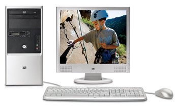 Máy tính Desktop HP Pavilion G2073L (Pentium 4 641 3.2GHz/ 2MB Cache/ 256MB DDR / 80GB HDD/ 17" Monitor Flat )
