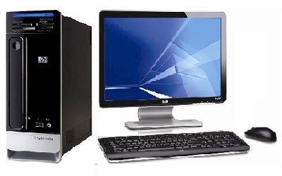 Máy tính Desktop HP Pavilion A6150D(GG007AA) (Intel Dual Core E2140(1.6GHz, Cache 1MB, Bus 800Mhz), 512MB DDR2 533MHz, 160GB SATA, 17" Monitor Flat)
