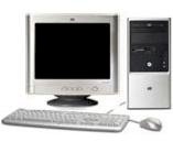 Máy tính Desktop HP Pavilion G2062L (Intel Pentium 631 (3.0Ghz, 2MB cache), 256MB DDRam, 80GB ATA,Monitor 17" HP CRT) PC Dos