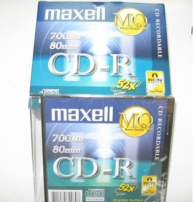 Maxell CD-R vỏ