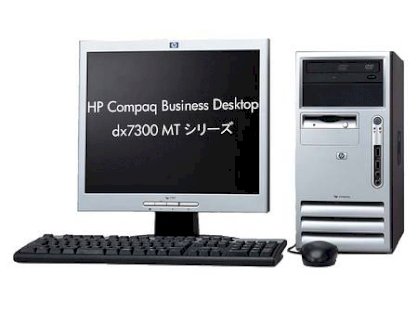 Máy tính Desktop HP Dx7300 (ET113AV) (Intel Core 2 Duo E4400(2.0 GHz, 2MB L2, 800Mhz FSB), 512MB DDR2 667MHz, 80GB SATA HDD, HP 17" CRT) Windows Vista Business