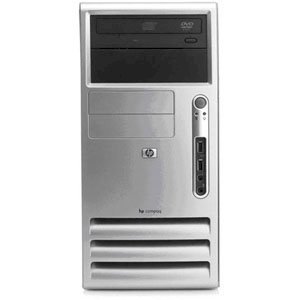 Máy tính Desktop HP Dx7300 (Intel Pentium D641(3.2GHz, 2MB L2, 800Mhz FSB), 512MB DDR2 667MHz, 80GB SATA HDD, Windows XP Home) Không kèm màn hình