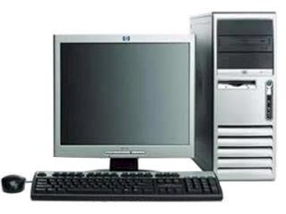 Máy tính Desktop Compaq HP DC7100S (Intel Pentium 4 3.0Ghz , 1MB cache,256MB DDR, 40GB HDD ATA, CRT 17" HP) Linux