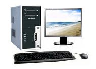 Máy tính Desktop Thánh Gióng Innovation TGP30R580-15L, Intel Prntium 4(3.0GHz, 1MB L2 Cache, 800MHz FSB), 512MB DDR2 667MHz, 80GB SATA HDD, PC DOS