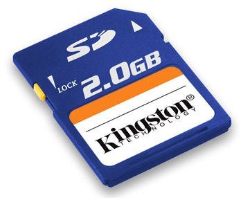 Kingston SD card 2GB