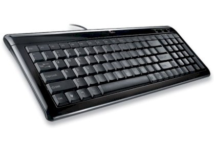 Logitech Ultra Flat Keyboard Dark Shine