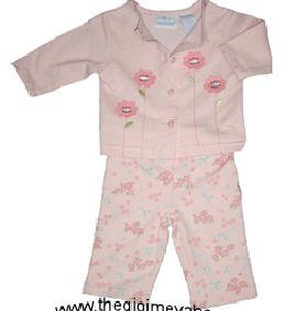 Bộ BG Thái Lan Thêu Hoa Mini wear