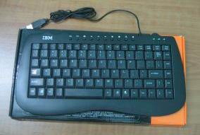 Keyboard IBM Mini Black For USB