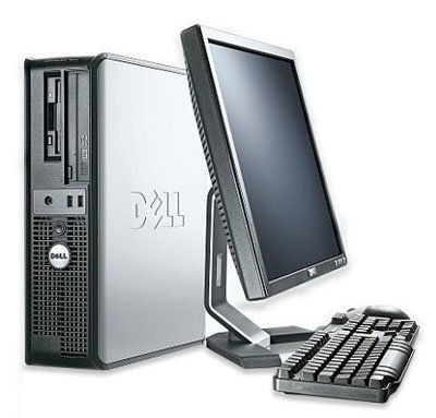 Máy tính Desktop DELL Optiplex 320 - Intel Core 2 Duo E4500 2.2GHz 2MB cache socket 775 80GB HDD 2GB DDR-2 667MHz LCD DELL 17"