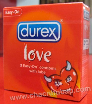 Durex love - 3 easy on condoms with lube