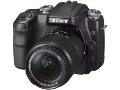 Sony Alpha DSLR-A100K zoom (DT 18-70mm F3.5-5.6) Lens kit